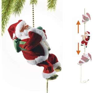 COAVAS Climbing Santa 9' Christmas Decor Gift Climbs Up and Down Battery Operated Toy with Light Music and Sound COAVAS Climbing Santa 9' Christmas Decor Gift Climbs Up and Down Battery Operated Toy with Light Music and Sound