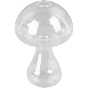 Groofoo - Cute Mushroom Shaped Glass Vase Hydroponic Plant Flower Pot Clear Mushroom Shaped Flower Vase for Home Decor Desktop Ornament a Groofoo - Cute Mushroom Shaped Glass Vase Hydroponic Plant Flower Pot Clear Mushroom Shaped Flower Vase for Home Decor Desktop Ornament a