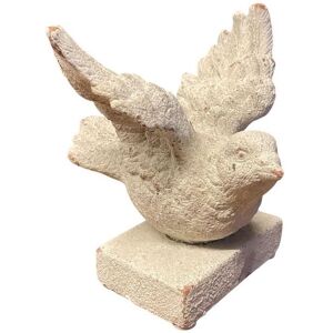 Decorative Bird Ornament - Resin - L12 x W12 x H13 cm - Beige Decorative Bird Ornament - Resin - L12 x W12 x H13 cm - Beige