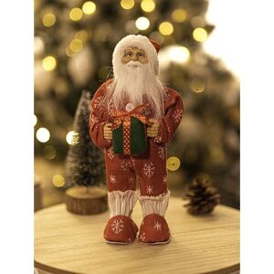 MARCO PAUL Deluxe Standing Traditional Red 30cm Santa Claus in Pyjamas Luxury Father Christmas Standing Figure Christmas Decoration Xmas Ornament Figurine MARCO PAUL Deluxe Standing Traditional Red 30cm Santa Claus in Pyjamas Luxury Father Christmas Standing Figure Christmas Decoration Xmas Ornament Figurine