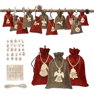 YMYNY Diy Advent Calendar, Christmas Calendar 2024 to Fill with Advent Numbers, Wooden Tag, Christmas Gift, Fabric Bag for Men, Women, Kids mumu YMYNY Diy Advent Calendar, Christmas Calendar 2024 to Fill with Advent Numbers, Wooden Tag, Christmas Gift, Fabric Bag for Men, Women, Kids mumu