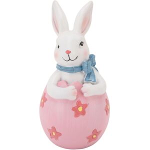 Groofoo - Easter Bunny Egg Decoration Resin Spring Easter Rabbit Decor Figurine Tabletop Decoration for Party Home Holiday Pink Groofoo - Easter Bunny Egg Decoration Resin Spring Easter Rabbit Decor Figurine Tabletop Decoration for Party Home Holiday Pink