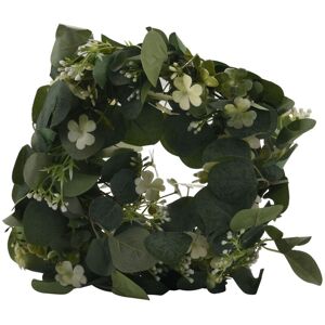 TLILY Eucalyptus Leaves Wreath,Artificial Four leaf clover Wreath for Festival Front Door,Window and Farmhouse Decoration TLILY Eucalyptus Leaves Wreath,Artificial Four leaf clover Wreath for Festival Front Door,Window and Farmhouse Decoration