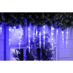 Festive - 24 Colour Changing Icicle Christmas Lights White to Blue Festive - 24 Colour Changing Icicle Christmas Lights White to Blue