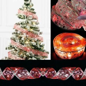 TRIMEC Guirlande lumineuse dextérieur Guirlandes Lumineuses à Ruban Brillant,Guirlande Lumineuse de Noël en Ruban led 2M, Ruban Sapin Noël LED,Arc en TRIMEC Guirlande lumineuse dextérieur Guirlandes Lumineuses à Ruban Brillant,Guirlande Lumineuse de Noël en Ruban led 2M, Ruban Sapin Noël LED,Arc en