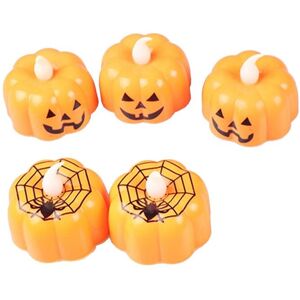 Tlily - Halloween Candle Light led Candlestick Light Decoration Props Halloween Party Props Pumpkin Candle Light Home Decoration Tlily - Halloween Candle Light led Candlestick Light Decoration Props Halloween Party Props Pumpkin Candle Light Home Decoration