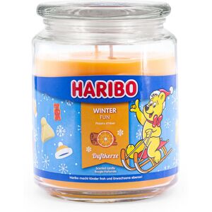 Haribo™ scented candle, 2 wicks, HxD: 13 x 10 cm, 100-hour burn time, glass candle, gift option Haribo™ scented candle, 2 wicks, HxD: 13 x 10 cm, 100-hour burn time, glass candle, gift option