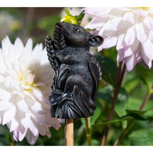 Harvest Mouse On Corn Cane or Stake Topper - L4 x W4.5 x H9 cm Harvest Mouse On Corn Cane or Stake Topper - L4 x W4.5 x H9 cm