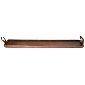 Harvey Candle Tray - Acacia Wood - L12 x W50 x H1.75 cm - Walnut Harvey Candle Tray - Acacia Wood - L12 x W50 x H1.75 cm - Walnut