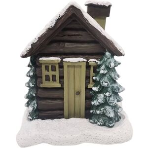 Tlily - House Incense Cone Holder Resin Village Indoor Burner for Table Decorations Home Decoration Tlily - House Incense Cone Holder Resin Village Indoor Burner for Table Decorations Home Decoration