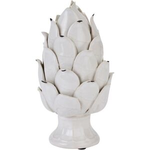 Ivory Chianti Artichoke - Ceramic - L14 x W14 x H24 cm - White Ivory Chianti Artichoke - Ceramic - L14 x W14 x H24 cm - White