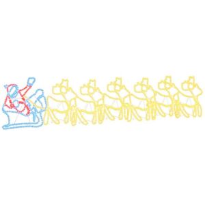 LED Christmas Decoration Multicolour 69 x 79 cm PVC vidaXL LED Christmas Decoration Multicolour 69 x 79 cm PVC vidaXL