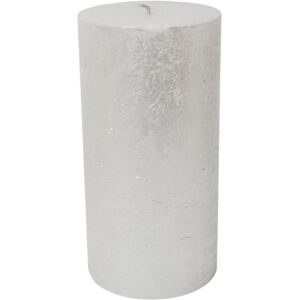 Libra Rustica Pillar Candle - Paraffin - L10 x W10 x H20 cm - Pearl/White Libra Rustica Pillar Candle - Paraffin - L10 x W10 x H20 cm - Pearl/White