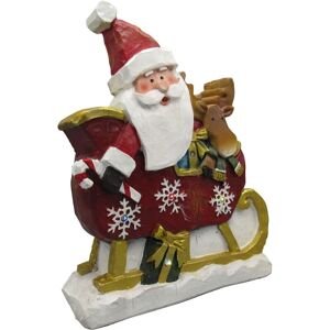 Securefix Direct - Light Up Santa Sleigh Christmas Decoration (Xmas led Lights Festive Figurine Ornament) Securefix Direct - Light Up Santa Sleigh Christmas Decoration (Xmas led Lights Festive Figurine Ornament)