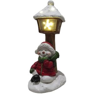 Securefix Direct - Light Up Snowman Lantern Christmas Figurine (Xmas Festive led Lights Decoration Ornament) Securefix Direct - Light Up Snowman Lantern Christmas Figurine (Xmas Festive led Lights Decoration Ornament)