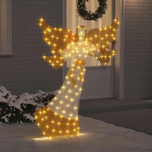 Lighted Angle Warm White 116 x 29 x 158.5 cm Polyester vidaXL Lighted Angle Warm White 116 x 29 x 158.5 cm Polyester vidaXL