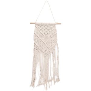 TLILY Macrame Woven Wall Hanging Boho Style Bohemian Home Geometric Art Decor Beautiful Apartment Dorm Room Decoration TLILY Macrame Woven Wall Hanging Boho Style Bohemian Home Geometric Art Decor Beautiful Apartment Dorm Room Decoration