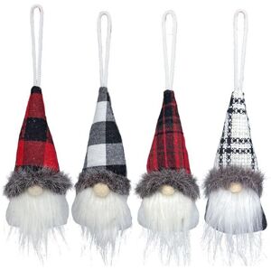 TLILY Merry Christmas Decorations for Home Faceless Gnome Doll Xmas Tree Pendants New Year Ornaments, 4 Pack TLILY Merry Christmas Decorations for Home Faceless Gnome Doll Xmas Tree Pendants New Year Ornaments, 4 Pack