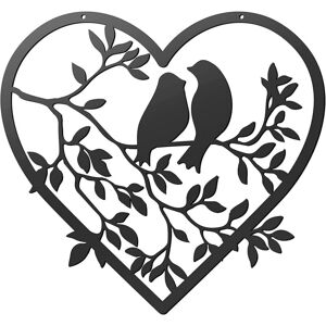 Aougo - Metal Bird Wall Art, 3D Wall Art Sculpture Wall Decor Bird Silhouette Decorative for Home Living Room Bedroom Aougo - Metal Bird Wall Art, 3D Wall Art Sculpture Wall Decor Bird Silhouette Decorative for Home Living Room Bedroom