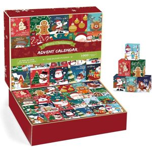 ANPVIZ More Christmas decorations 2024, Advent calendar, 1008-piece puzzle, Christmas gift for women and men, 24 countdown boxes until Christmas, adults and ANPVIZ More Christmas decorations 2024, Advent calendar, 1008-piece puzzle, Christmas gift for women and men, 24 countdown boxes until Christmas, adults and