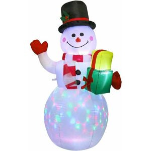 IKODM Other Christmas Decoration,1.5m Inflatable Snowman with Gifts and Rotating led Lights for Indoor or Outdoor Use IKODM Other Christmas Decoration,1.5m Inflatable Snowman with Gifts and Rotating led Lights for Indoor or Outdoor Use