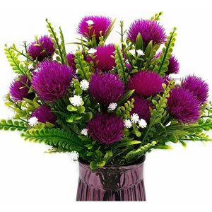 Trimec - Plantes Artificielles De Pissenlit, Fleurs En Plastique Arbustes Buissons Faux Herbe Mariage Intérieur Extérieur Maison Jardin Véranda Trimec - Plantes Artificielles De Pissenlit, Fleurs En Plastique Arbustes Buissons Faux Herbe Mariage Intérieur Extérieur Maison Jardin Véranda