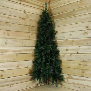 Premier - 6.6ft Dual Purpose Corner & Half Wall Christmas Tree Premier - 6.6ft Dual Purpose Corner & Half Wall Christmas Tree