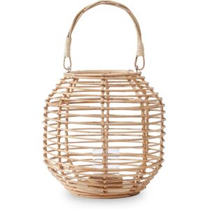Premier Housewares - Interiors by Premier Contemporary Natural Lantern, Sustainable Black Candle Lantern, Stylish Rounded Large Tealight Lantern Premier Housewares - Interiors by Premier Contemporary Natural Lantern, Sustainable Black Candle Lantern, Stylish Rounded Large Tealight Lantern