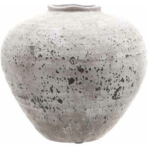 Regola Vase - Ceramic - L28 x W28 x H26 cm - Stone Regola Vase - Ceramic - L28 x W28 x H26 cm - Stone