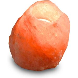 Ikodm - Salt Crystal Candle Holder, Orange, 600g-900g, Random Shipment Ikodm - Salt Crystal Candle Holder, Orange, 600g-900g, Random Shipment