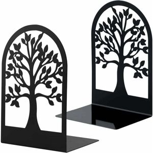 Groofoo - Serre-Livre en Métal pour Livres, Anti-Rayures Porte-Livres pour Bureau, Ecole et Maison, Séparateurs de Livres, cd, Porte-Dossier pour Groofoo - Serre-Livre en Métal pour Livres, Anti-Rayures Porte-Livres pour Bureau, Ecole et Maison, Séparateurs de Livres, cd, Porte-Dossier pour