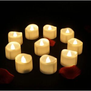MEMKEY Set of 24 led Candles with Timer, Flameless Tealight Candle, Artificial Candle, Flickering Electric Candle, led Candle for Christmas, Easter, MEMKEY Set of 24 led Candles with Timer, Flameless Tealight Candle, Artificial Candle, Flickering Electric Candle, led Candle for Christmas, Easter,