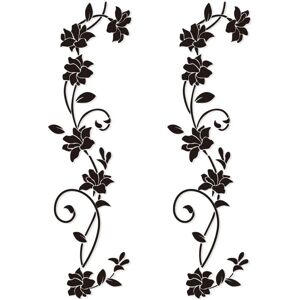 Longziming - Sets Wall Stickers 105×30cm Vine Flower Black Deisgn pvc Wall Sticker for Kids Bedroom Living Room Office Resto Shop Decoration (Style b) Longziming - Sets Wall Stickers 105×30cm Vine Flower Black Deisgn pvc Wall Sticker for Kids Bedroom Living Room Office Resto Shop Decoration (Style b)