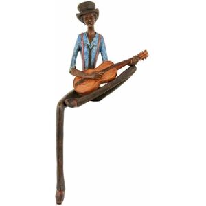 Hill Interiors - Sitting Jazz Band Strings - Ornament - L11 x W17 x H42 cm Hill Interiors - Sitting Jazz Band Strings - Ornament - L11 x W17 x H42 cm