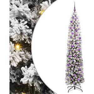 Artificial Christmas Tree with 300 LEDs with Stand Green 210 cm vidaXL Artificial Christmas Tree with 300 LEDs with Stand Green 210 cm vidaXL