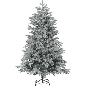 Beliani White Artificial Christmas Tree - Snowed, 210cm - Scandinavian Style Beliani White Artificial Christmas Tree - Snowed, 210cm - Scandinavian Style