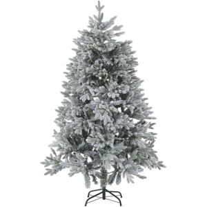 Beliani White Snowed Christmas Tree - 180 cm - Scandinavian Style Beliani White Snowed Christmas Tree - 180 cm - Scandinavian Style