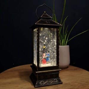 SNOWTIME Christmas LED Water Lantern Carol Singing Scene Glitter 27cm Xmas Decoration SNOWTIME Christmas LED Water Lantern Carol Singing Scene Glitter 27cm Xmas Decoration