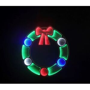 Snowtime Christmas Infinity Christmas Wreath - 60cm Snowtime Christmas Infinity Christmas Wreath - 60cm