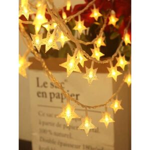 CYSLMUK Stars, Starry Sky String Lights, 10m 80 led Garland, Decoration for Patio, Party, Christmas, Christmas Tree Decoration CYSLMUK Stars, Starry Sky String Lights, 10m 80 led Garland, Decoration for Patio, Party, Christmas, Christmas Tree Decoration