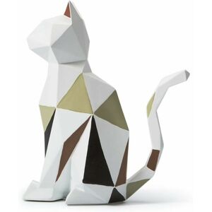 Lucky-88 - Statue Figurine Cat Sculpture Animal Decor Geometric Modern Cat Art for Christmas Birthday Gift Home Resin Lucky-88 - Statue Figurine Cat Sculpture Animal Decor Geometric Modern Cat Art for Christmas Birthday Gift Home Resin
