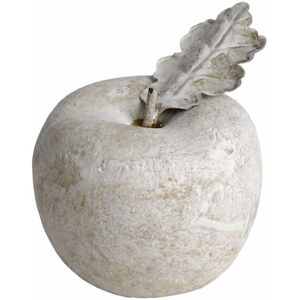 HILL INTERIORS Apple (Small) - Stone - L12 x W12 x H11 cm - Cream HILL INTERIORS Apple (Small) - Stone - L12 x W12 x H11 cm - Cream