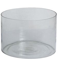 HILL INTERIORS Tasman Cylinder Vase Small - Glass - L30 x W30 x H20 cm - Clear HILL INTERIORS Tasman Cylinder Vase Small - Glass - L30 x W30 x H20 cm - Clear
