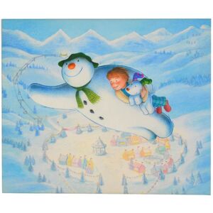 YÖL The Snowman Snowdog Colour Changing Christmas Fibre Optic Canvas Light Up LED YÖL The Snowman Snowdog Colour Changing Christmas Fibre Optic Canvas Light Up LED