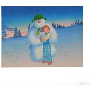 YÖL The Snowman Snowdog Colour Changing Christmas Fiber Optic Canvas Light Up LED YÖL The Snowman Snowdog Colour Changing Christmas Fiber Optic Canvas Light Up LED