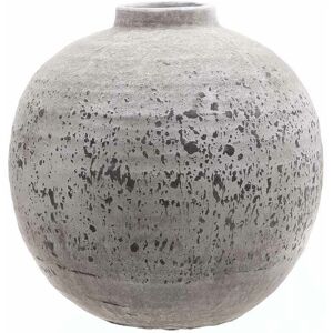 Tiber Vase - Ceramic - L28 x W28 x H28 cm - Stone Tiber Vase - Ceramic - L28 x W28 x H28 cm - Stone