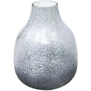 Verre Round Frosted Vase - Glass - L21 x W21 x H25 cm - Atlantic Blue Verre Round Frosted Vase - Glass - L21 x W21 x H25 cm - Atlantic Blue