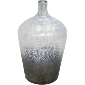 Verre Stem Frosted Vase - Glass - L20 x W20 x H29 cm - Atlantic Blue Verre Stem Frosted Vase - Glass - L20 x W20 x H29 cm - Atlantic Blue
