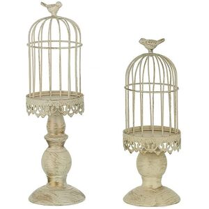 Tonchean - Vintage Birdcage Candlestick Holder, Decorative Candlesticks for Wedding Tables, Wrought Iron Carved Candlestick Ornaments, s+l Tonchean - Vintage Birdcage Candlestick Holder, Decorative Candlesticks for Wedding Tables, Wrought Iron Carved Candlestick Ornaments, s+l