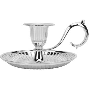 Groofoo - Vintage Candle Holder Round Bottom Taper Candle Stick Stand for Dinner Table Home Decoration Holiday Party Silver Groofoo - Vintage Candle Holder Round Bottom Taper Candle Stick Stand for Dinner Table Home Decoration Holiday Party Silver